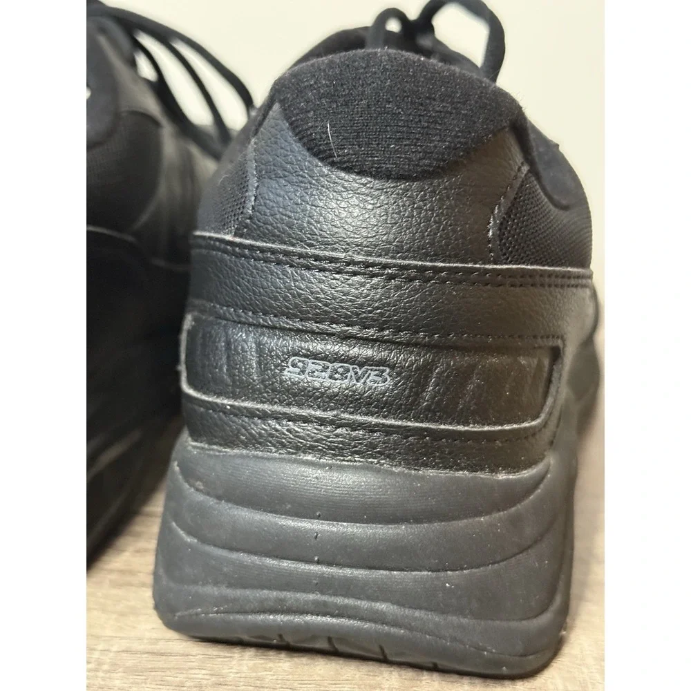 New Balance 928 MW928BK3 Men's 11.5 4E Black Leather Walking Shoes Extra Wide